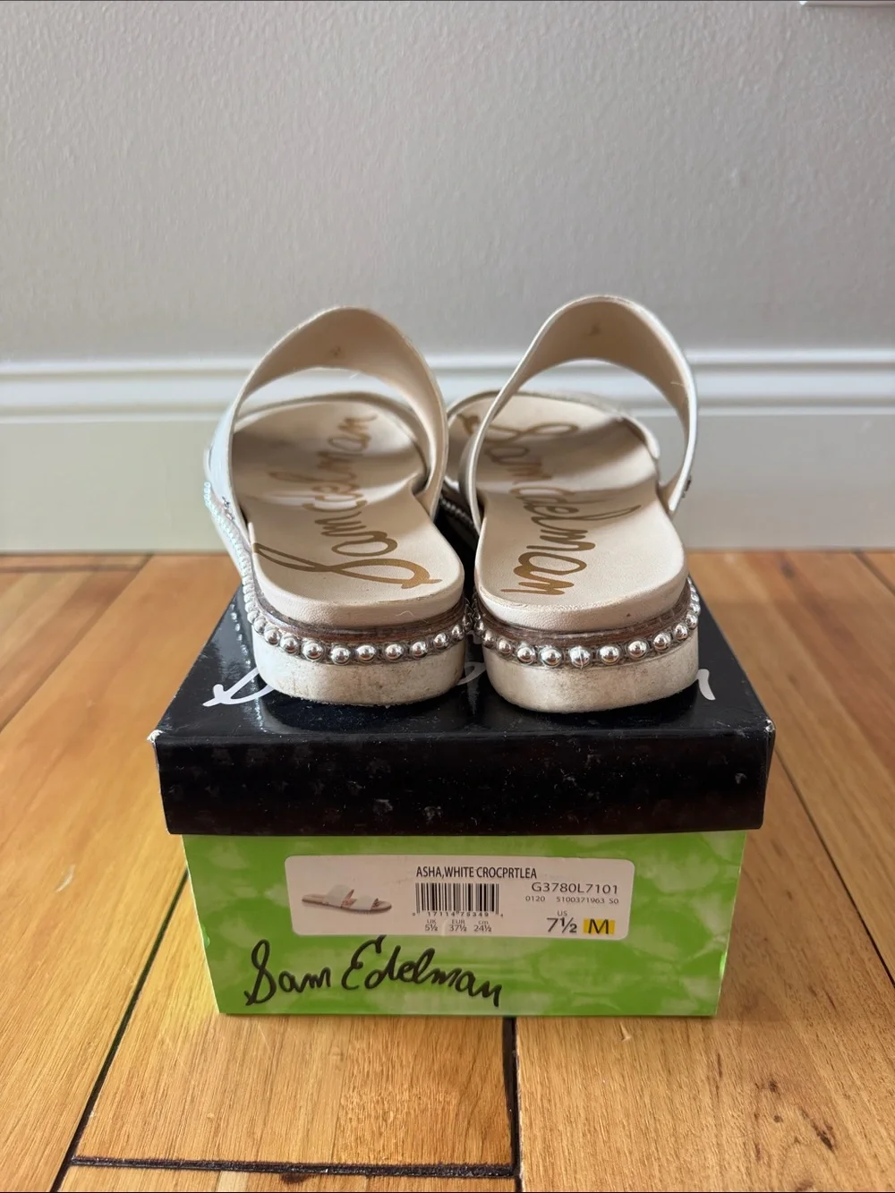 Sam Edelman Snakeskin Sandals Size 7